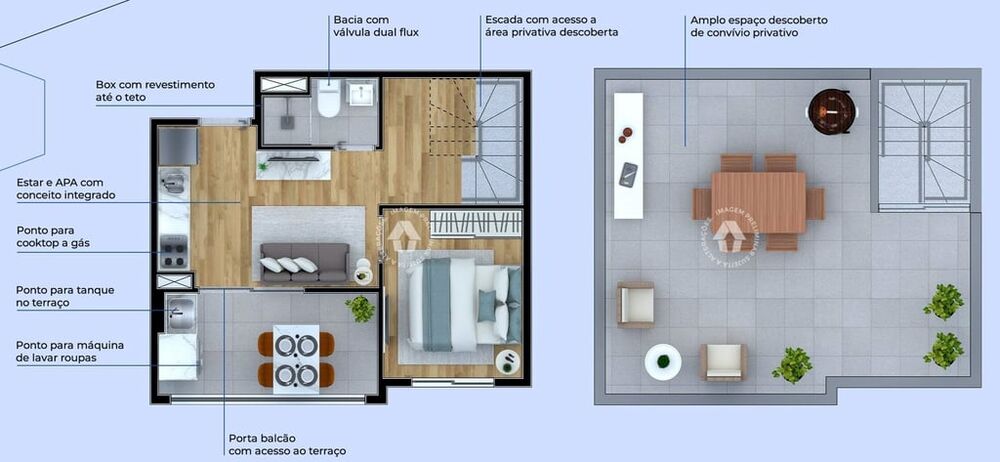 Apartamento, 1 quarto, 29 m² - Foto 5