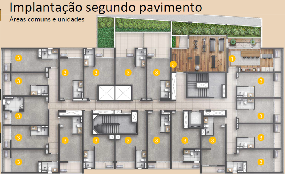 Apartamento, 1 quarto, 24 m² - Foto 3