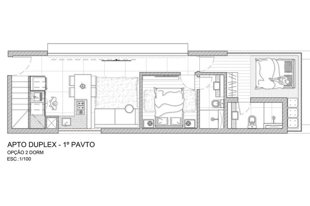 Cobertura, 2 quartos, 119 m² - Foto 2
