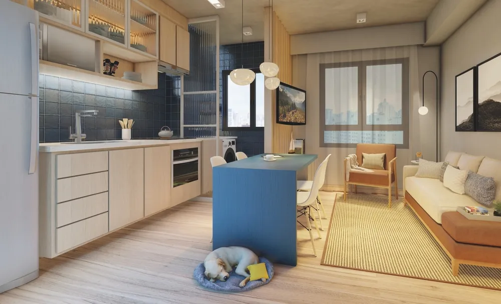 Apartamento, 2 quartos, 34 m² - Foto 3