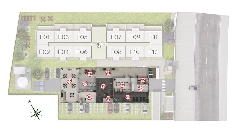 Apartamento, 2 quartos, 35 m² - Foto 2