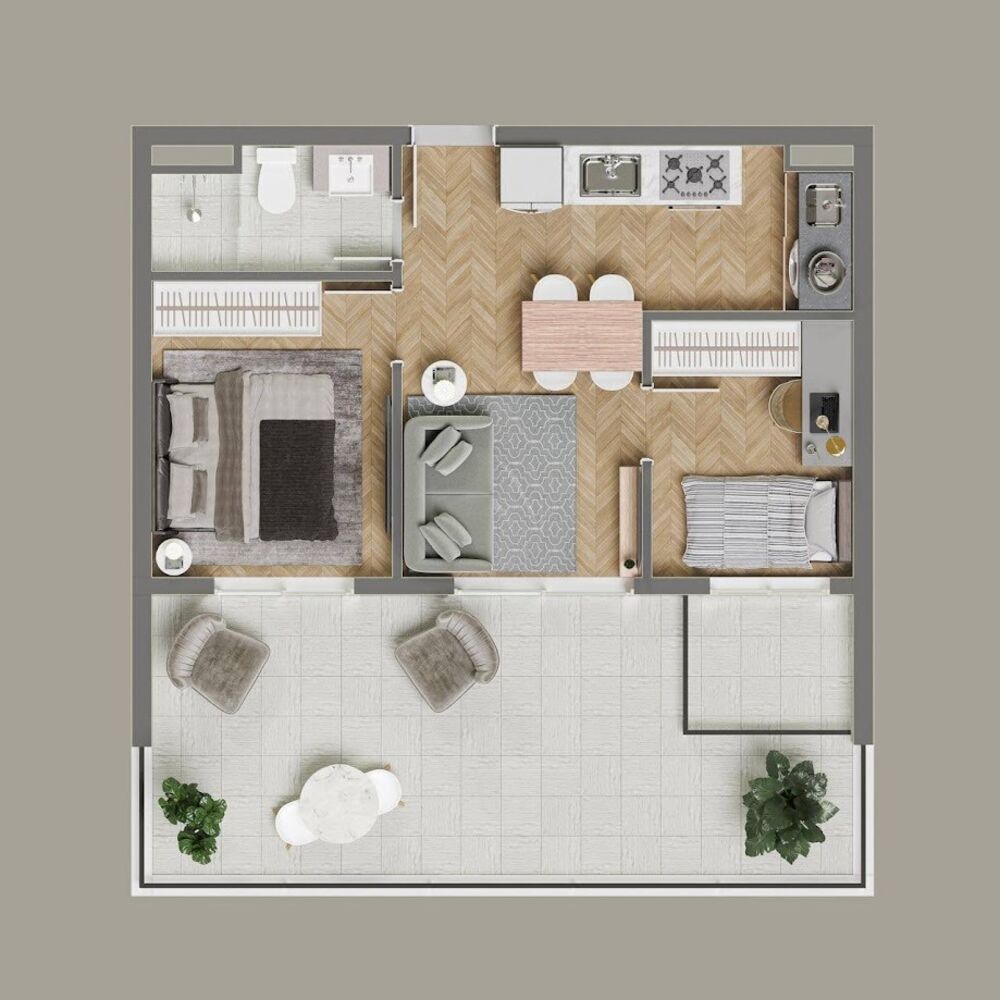 Apartamento, 2 quartos, 48 m² - Foto 13
