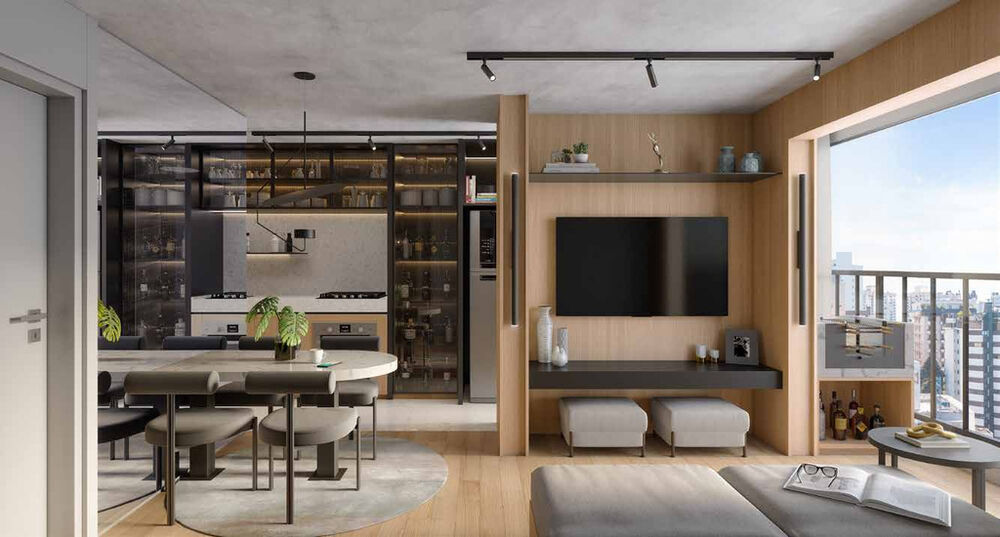 Apartamento, 1 quarto, 29 m² - Foto 1