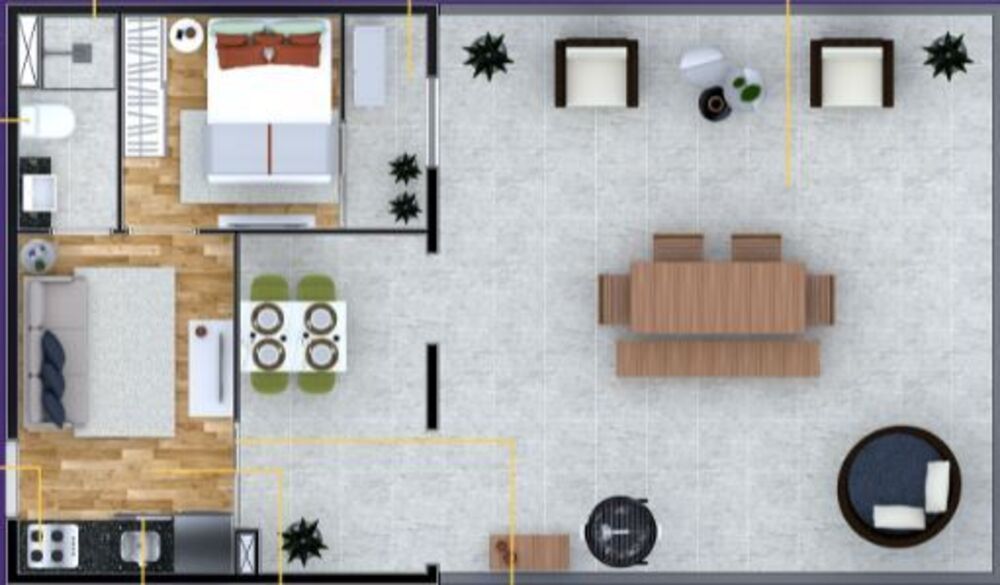 Apartamento, 1 quarto, 31 m² - Foto 3