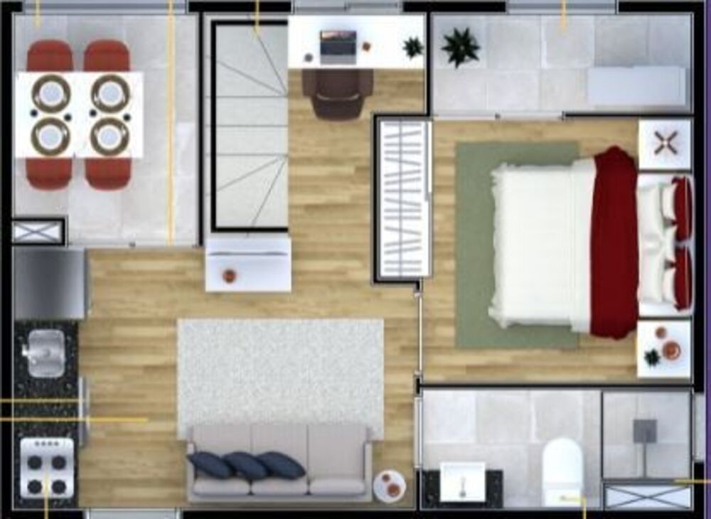Apartamento, 1 quarto, 31 m² - Foto 2