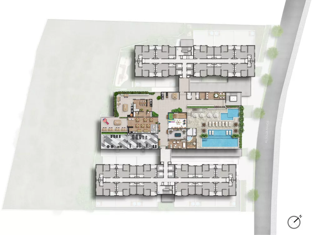 Apartamento, 2 quartos, 66 m² - Foto 3