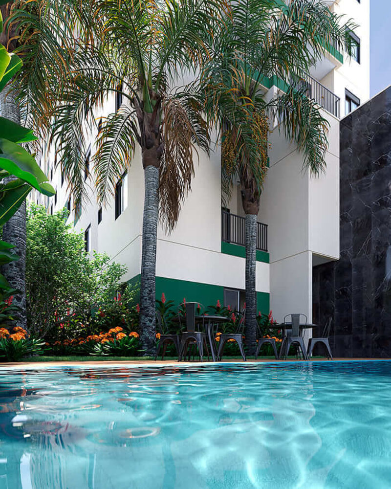 Apartamento à venda com 2 quartos, 33m² - Foto 3