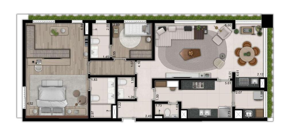 Apartamento, 3 quartos, 172 m² - Foto 10