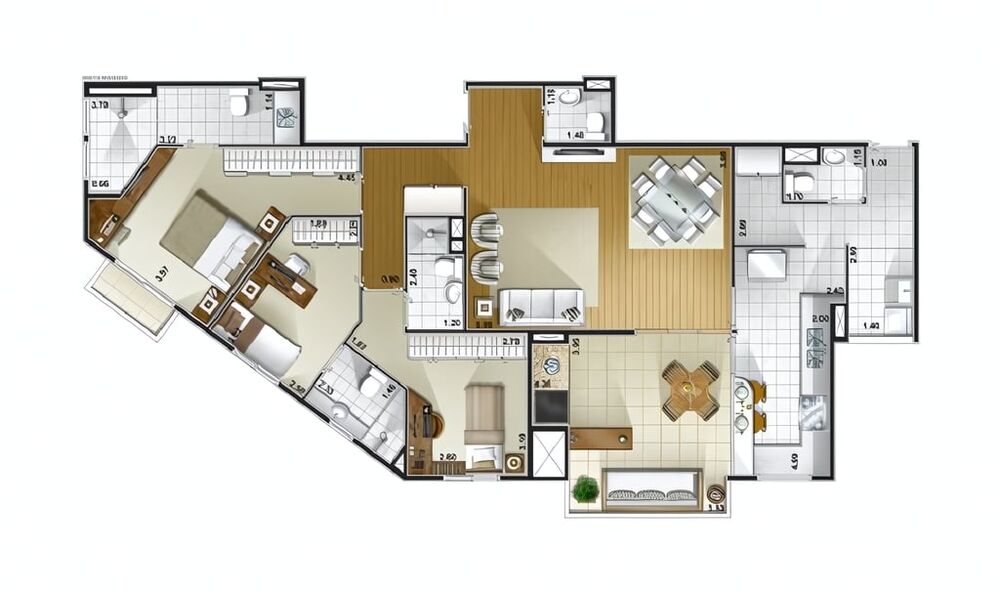 Apartamento, 3 quartos, 129 m² - Foto 4