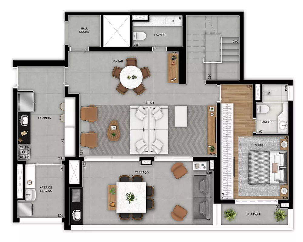 Apartamento, 3 quartos, 81 m² - Foto 34