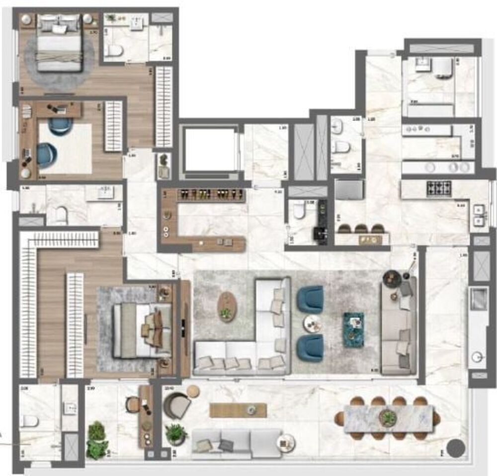 Apartamento, 4 quartos, 212 m² - Foto 16