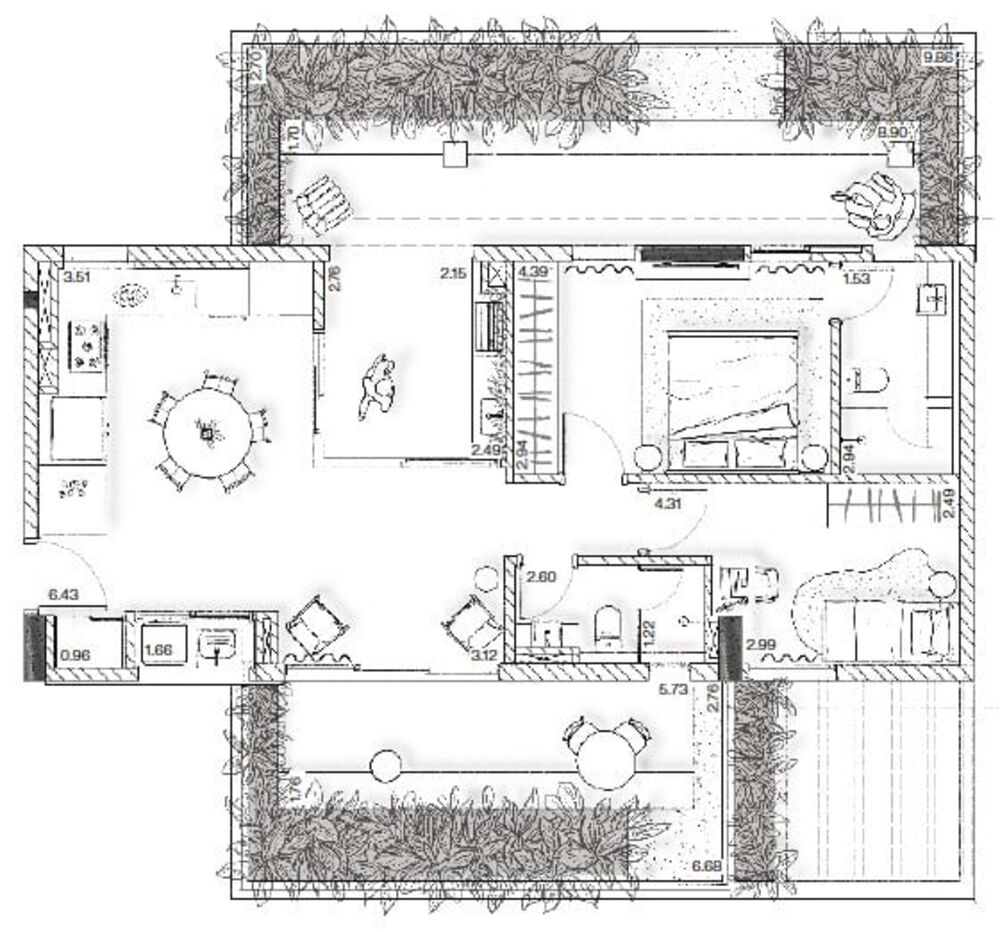 Apartamento, 1 quarto, 88 m² - Foto 7