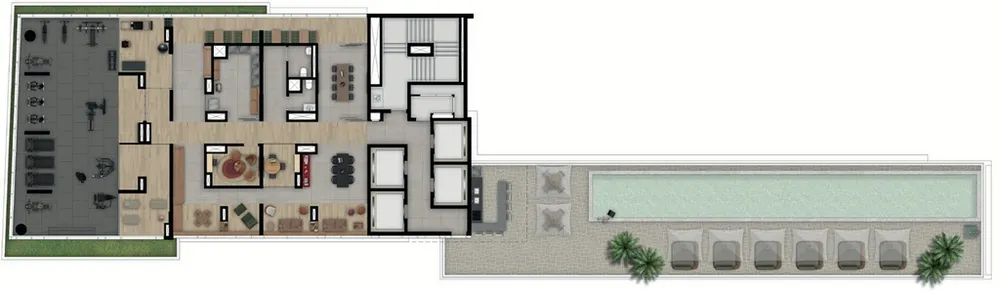 Apartamento, 1 quarto, 32 m² - Foto 3