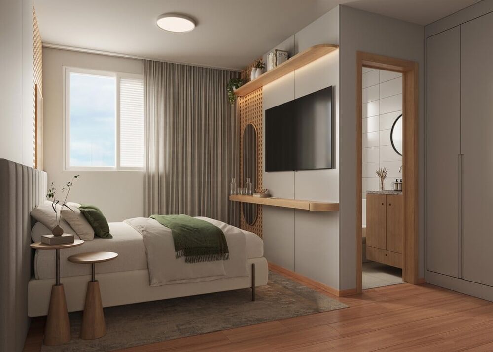 Apartamento, 2 quartos, 43 m² - Foto 2
