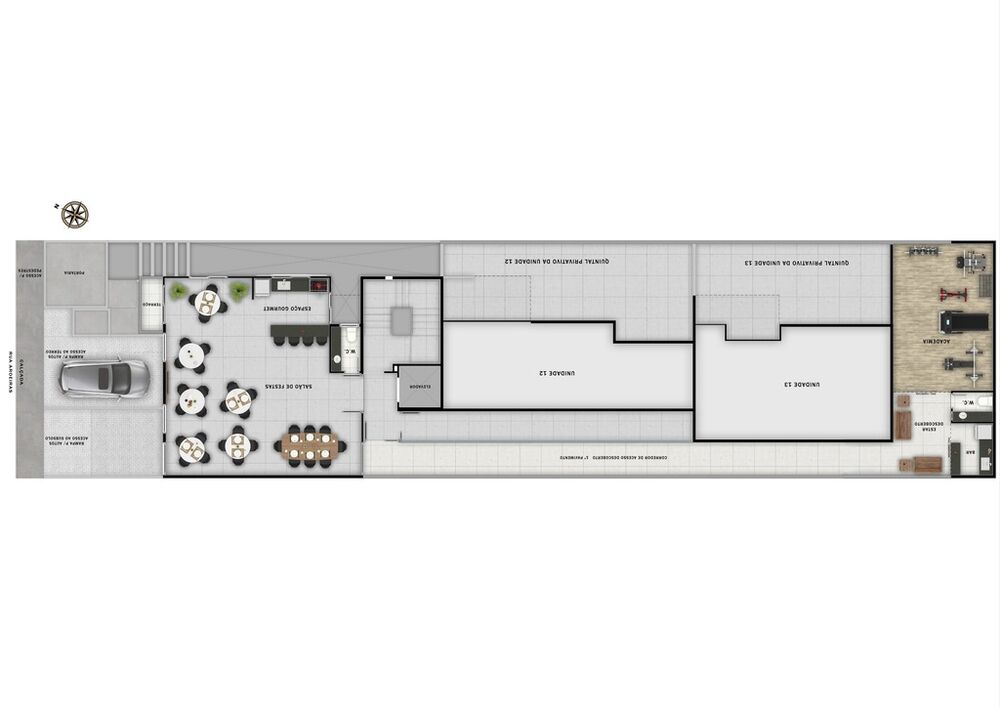 Cobertura, 2 quartos, 93 m² - Foto 1