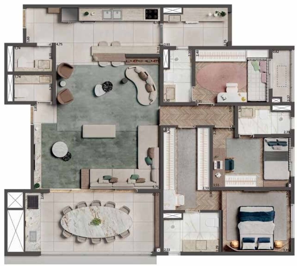 Apartamento, 3 quartos, 84 m² - Foto 5