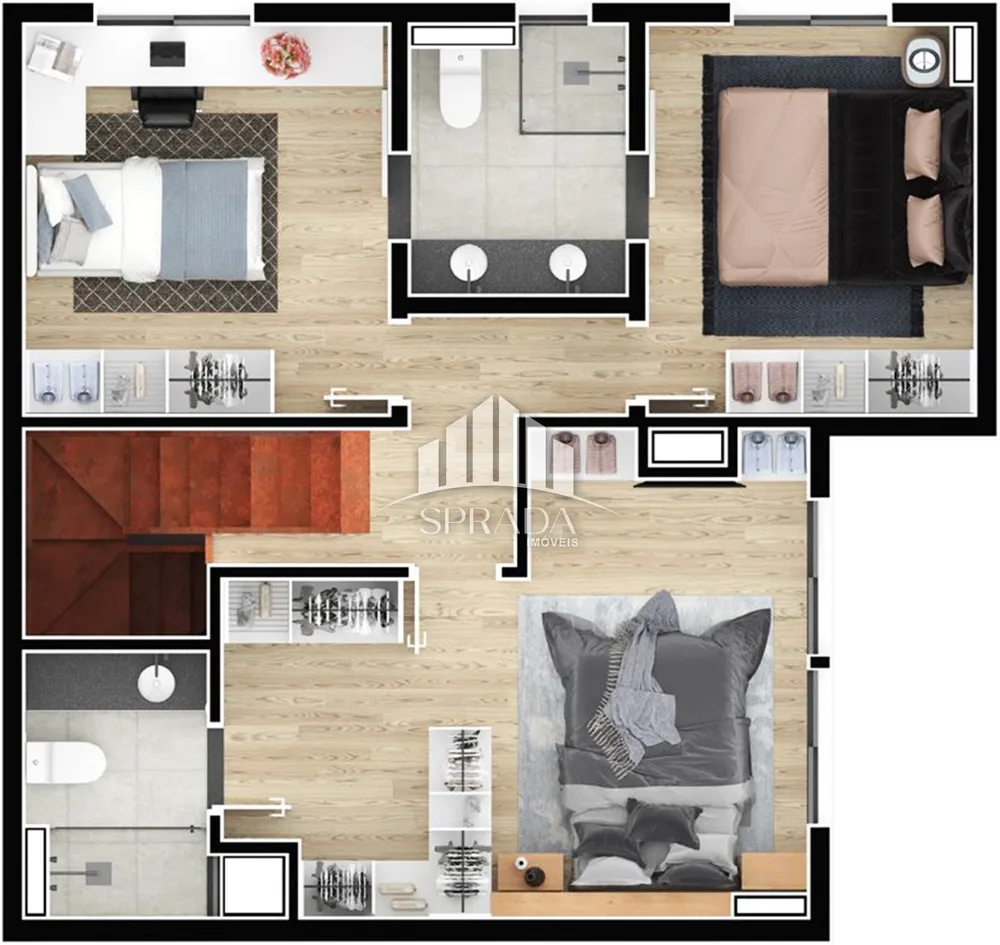 Apartamento, 2 quartos, 59 m² - Foto 6