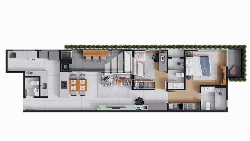 Apartamento, 2 quartos, 92 m² - Foto 3