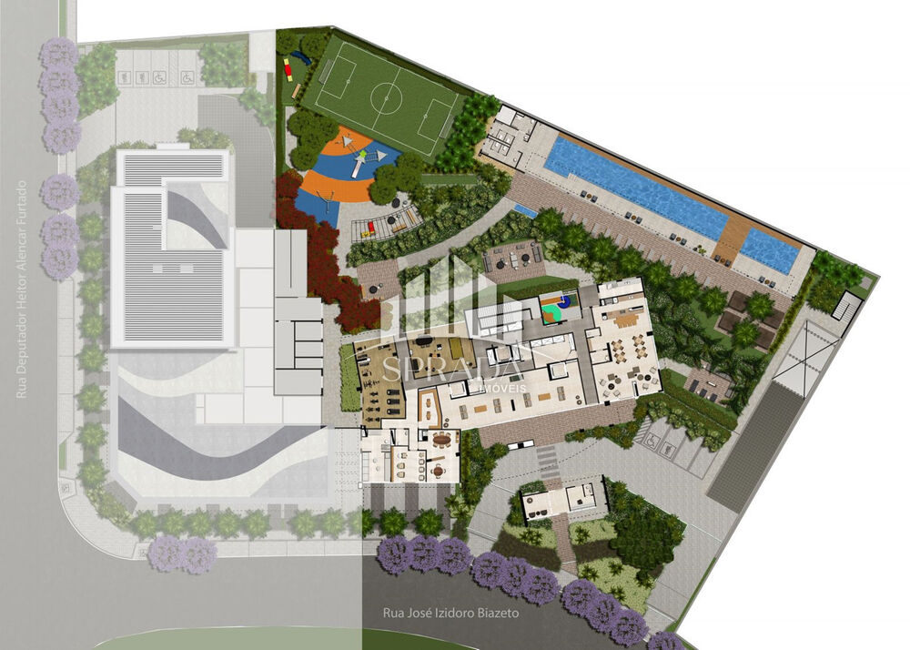 Apartamento à venda com 4 quartos, 260m² - Foto 2