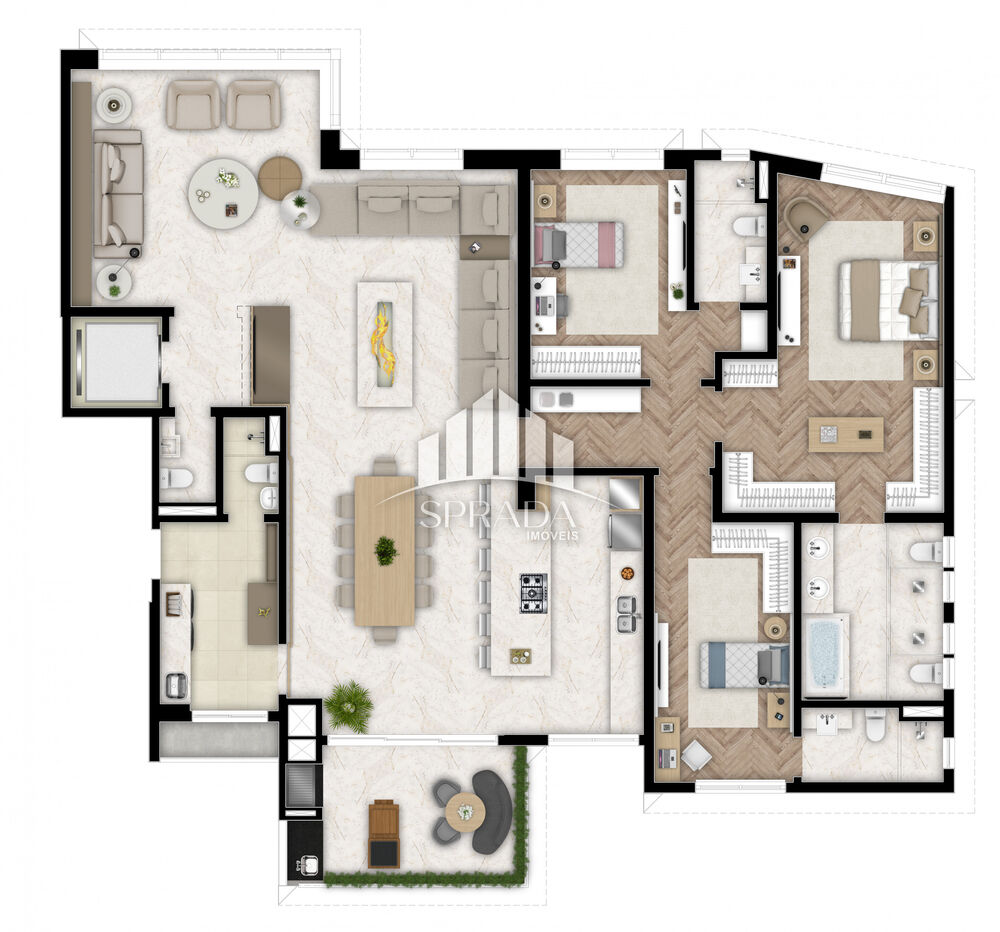 Apartamento à venda com 4 quartos, 273m² - Foto 27