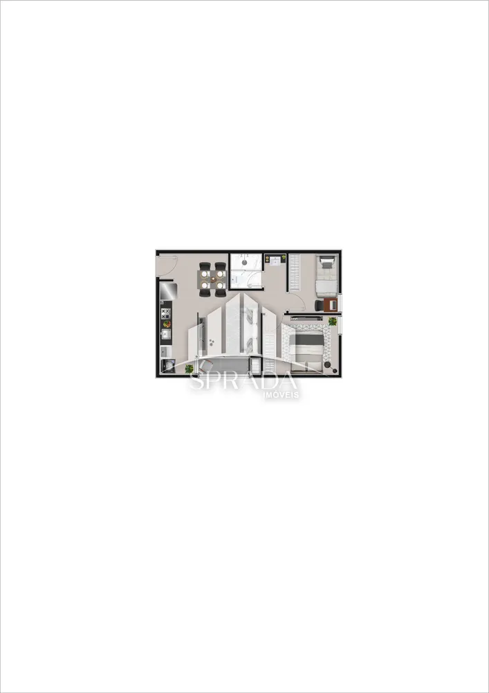 Apartamento, 2 quartos, 36 m² - Foto 2