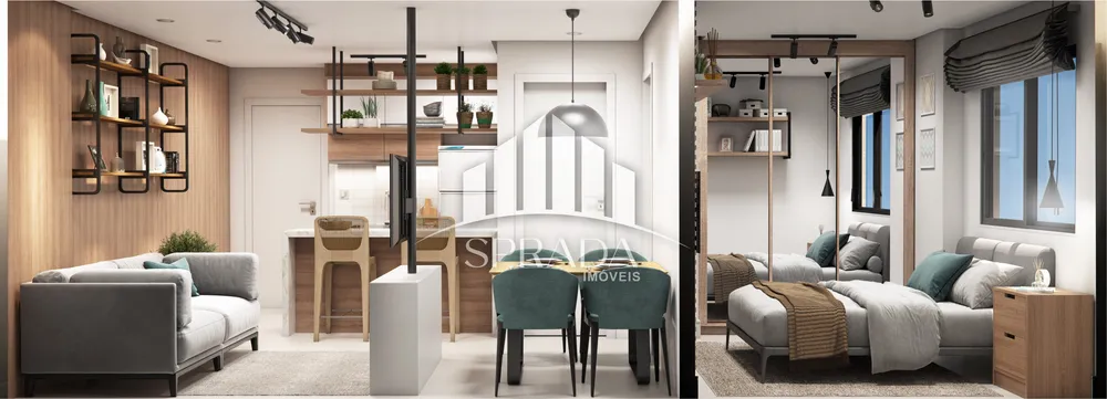 Apartamento, 2 quartos, 33 m² - Foto 1