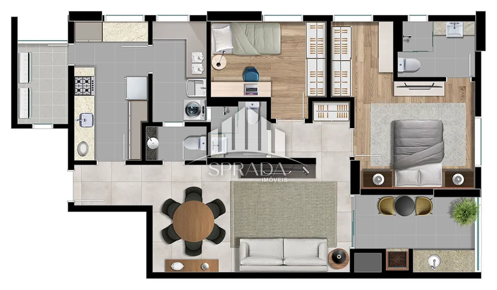 Apartamento, 3 quartos, 96 m² - Foto 9