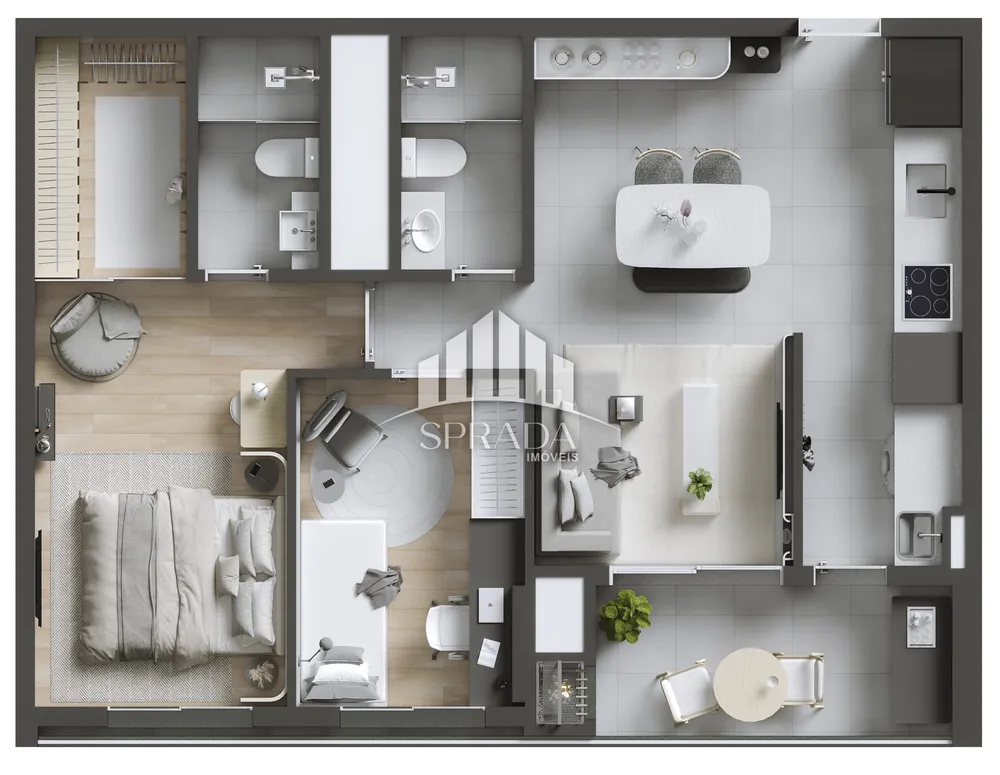 Apartamento, 2 quartos, 66 m² - Foto 5