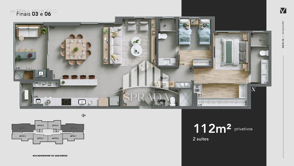 Apartamento, 2 quartos, 78 m² - Foto 8