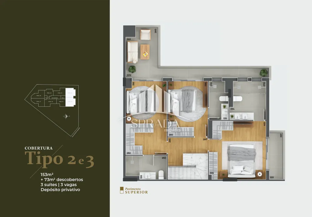 Apartamento, 3 quartos, 111 m² - Foto 9