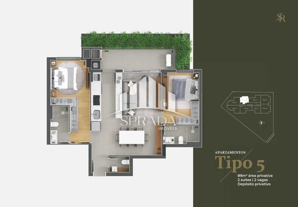 Apartamento, 3 quartos, 111 m² - Foto 4