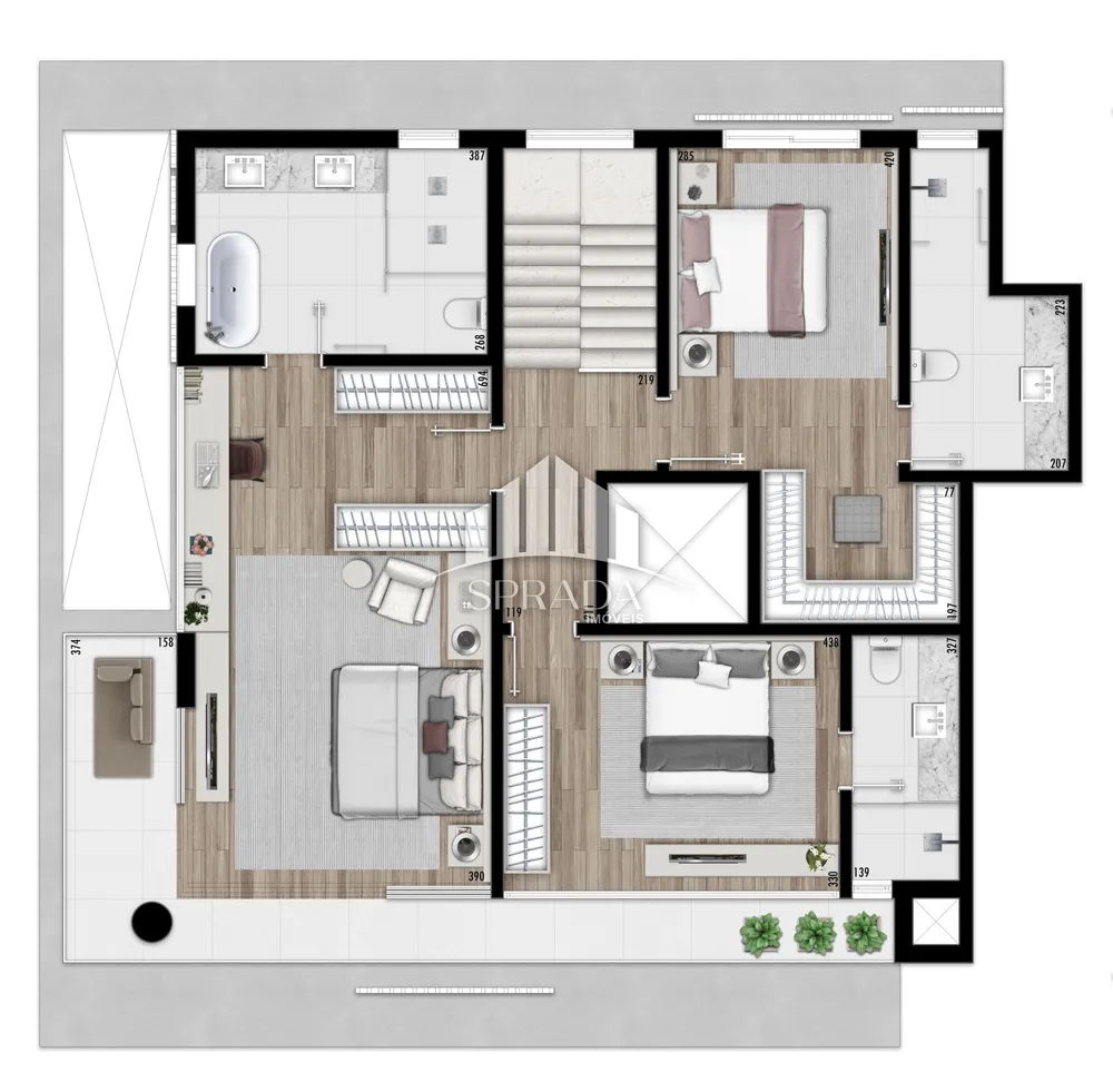 Apartamento, 3 quartos, 175 m² - Foto 12