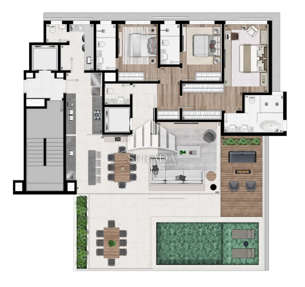 Apartamento, 3 quartos, 175 m² - Foto 13