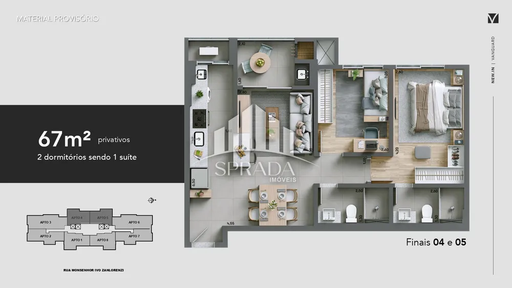 Apartamento, 2 quartos, 92 m² - Foto 4