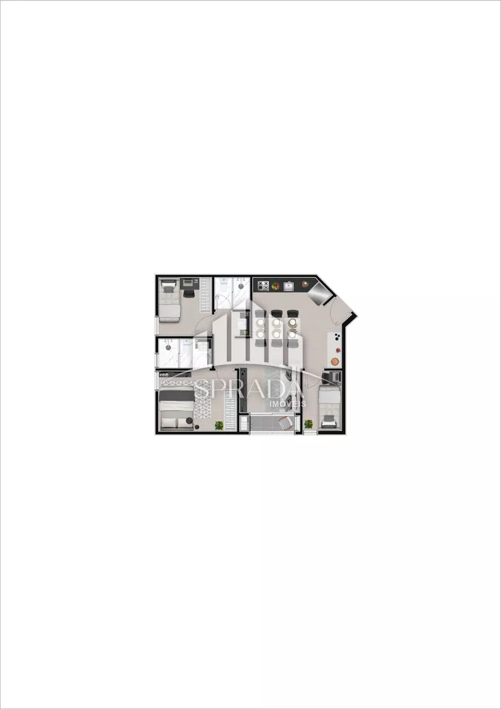 Apartamento à venda com 2 quartos, 36m² - Foto 11