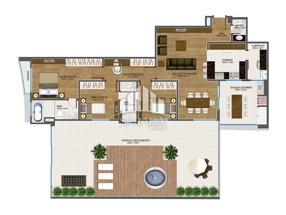 Apartamento, 3 quartos, 112 m² - Foto 12