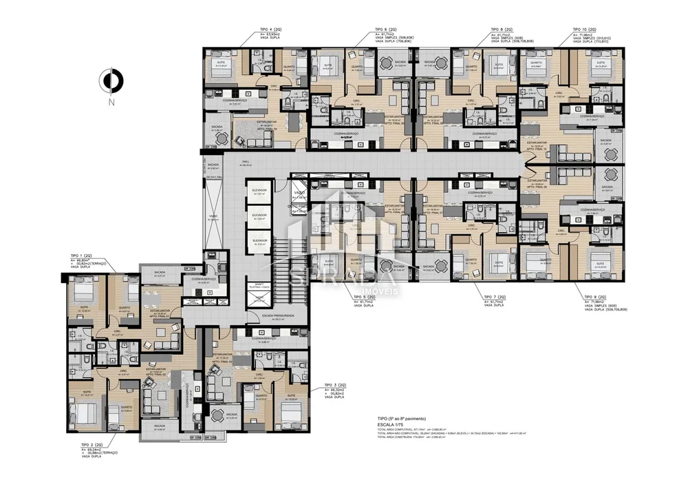 Apartamento, 2 quartos, 110 m² - Foto 11