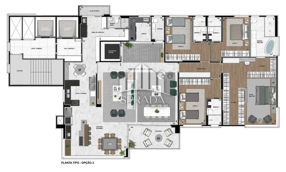Apartamento, 3 quartos, 320 m² - Foto 15
