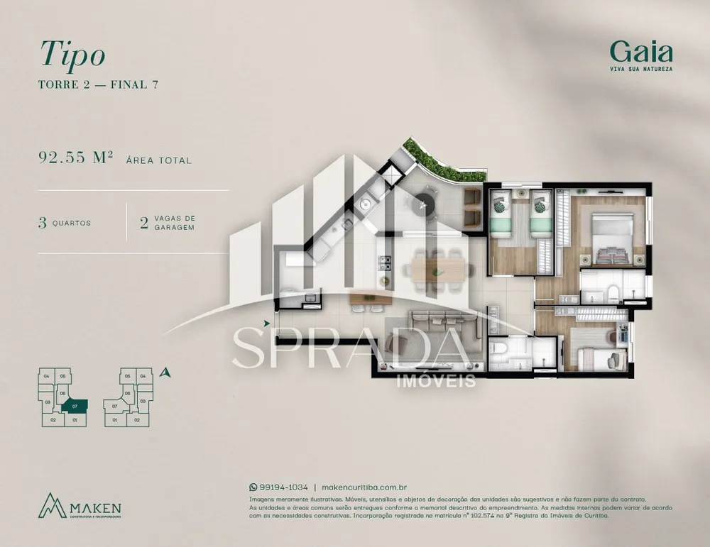 Apartamento, 2 quartos, 68 m² - Foto 5