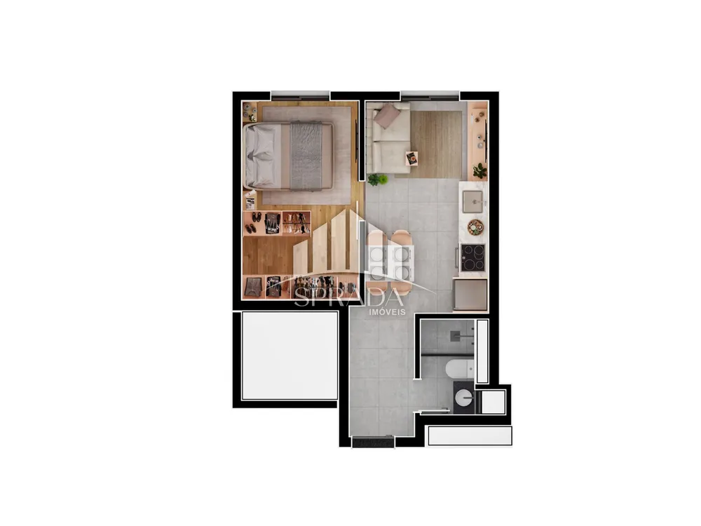 Apartamento, 2 quartos, 60 m² - Foto 3