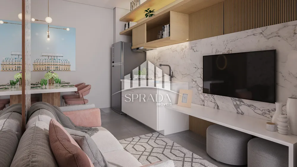 Apartamento, 2 quartos, 40 m² - Foto 2
