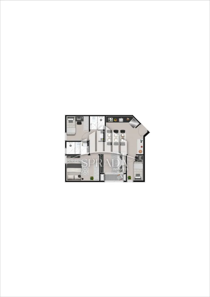 Apartamento, 2 quartos, 35 m² - Foto 1