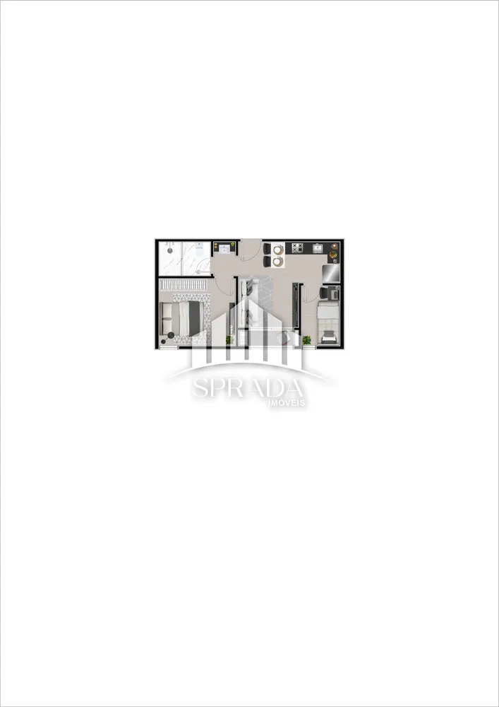 Apartamento, 2 quartos, 35 m² - Foto 4