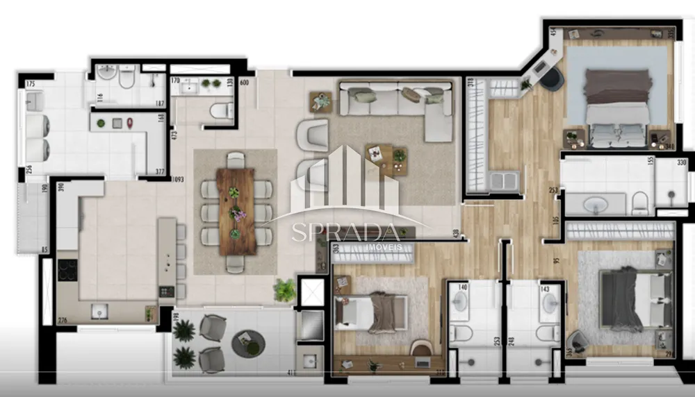 Apartamento, 3 quartos, 150 m² - Foto 12