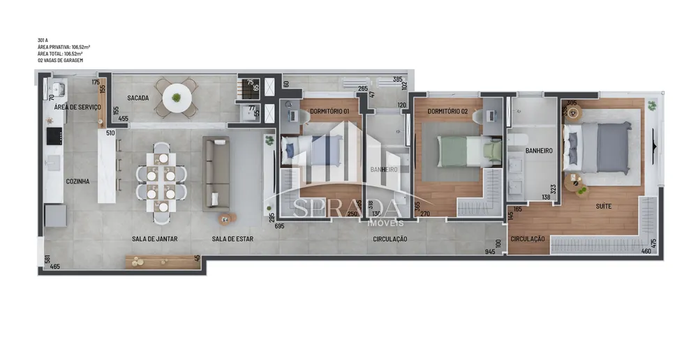Apartamento, 3 quartos, 104 m² - Foto 5