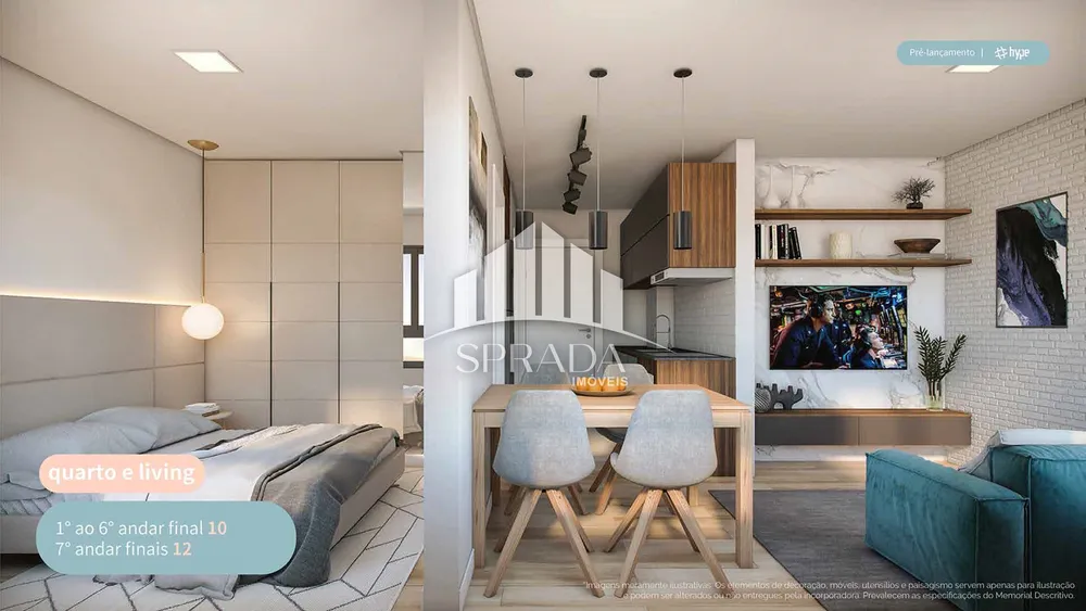 Apartamento, 2 quartos, 52 m² - Foto 2