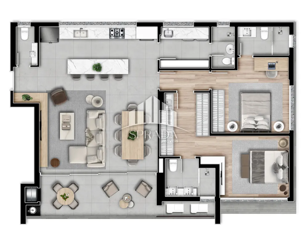 Apartamento, 3 quartos, 165 m² - Foto 14