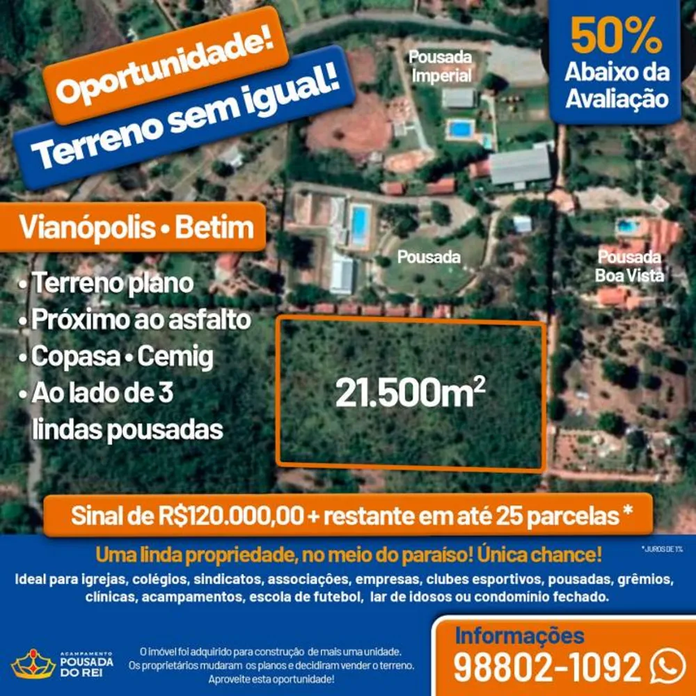 Terreno, 21500 m² - Foto 1