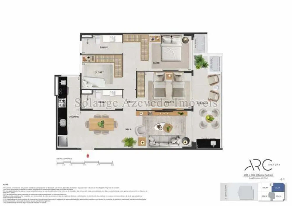 Apartamento, 2 quartos, 115 m² - Foto 12