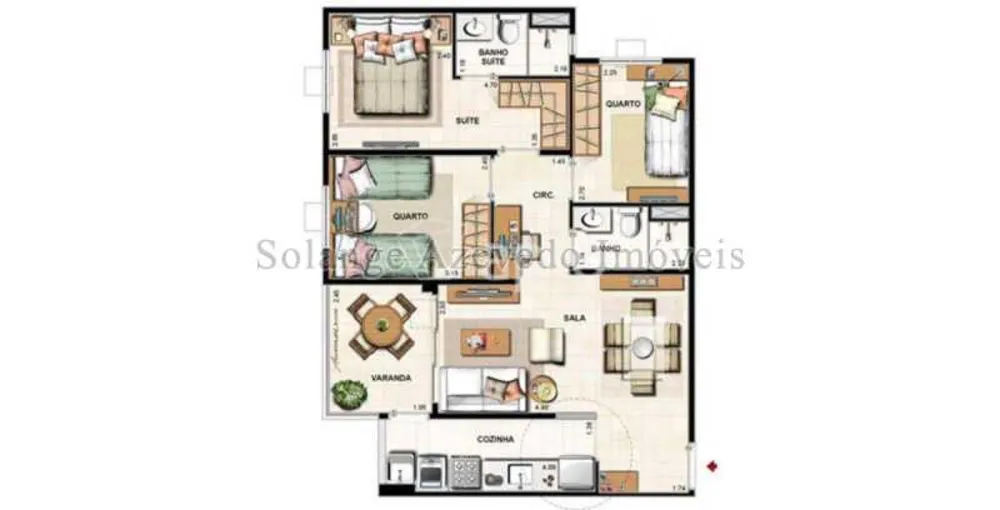 Apartamento, 3 quartos, 67 m² - Foto 16